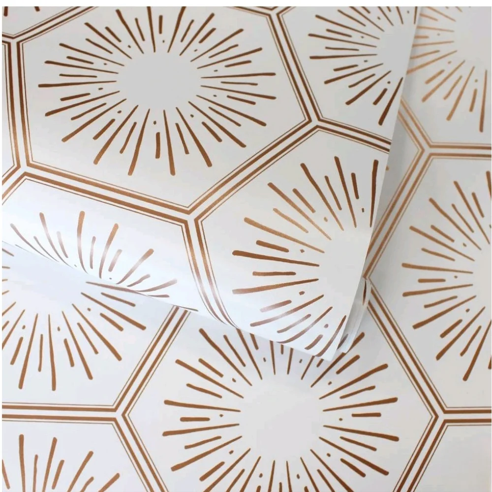 Tempaper Hello Sunshine Autumn Bronze Peel & Stick Wallpaper